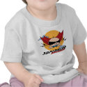 Superhero Flying Toddler Light T-Shirt