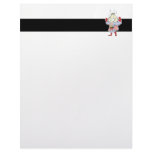 superhero garlic character customized letterhead