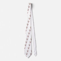 superhero garlic character neck tie