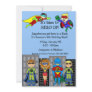Superhero Hero Up Invitation Superhero Hero Up Invitation