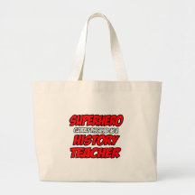 Superhero...History Teacher Bag