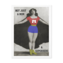 Superhero Mom Post Card