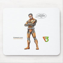 Superhero mouse pad mousepads by fitness3 Superhero mouse pad mousepads