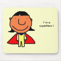 superhero mousepads