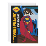 Superhero Party Invitation