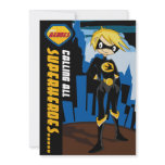 Superhero Party Invitation