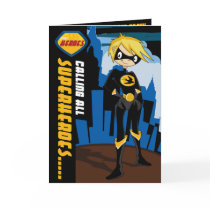 Superhero Party Invitation cards