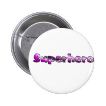 Superhero Pin