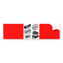 Superhero Sounds Bumper Sticker