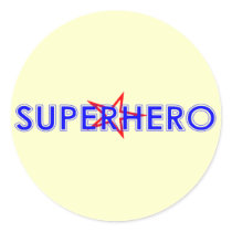 Superhero Stickers