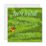Superhero Wedding Invitation - Green