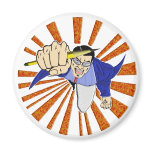 Superhero with Pencil magnets