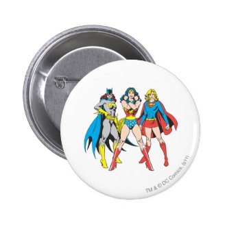 Superheroines Pose Buttons