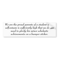 Superior Student Bumper Sticker bumper stickers