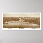 Superior, WI - Duluth, MN Panoramic Map - 1915 posters