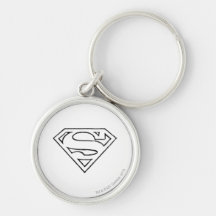 Superman 24 key chain