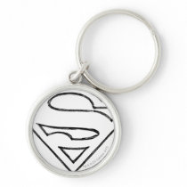 Superman 24 keychain