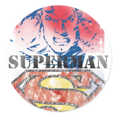 Superman 28 stickers