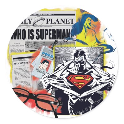 Superman 41 stickers