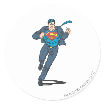 Superman 48 stickers