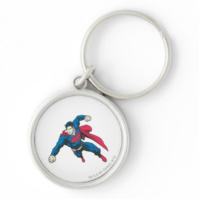 Superman 4 keychains