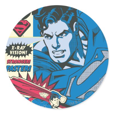 Superman 51 stickers