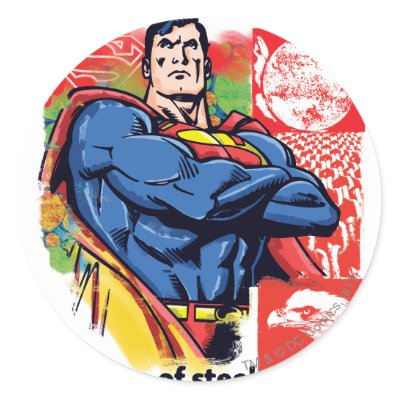 Superman 58 stickers