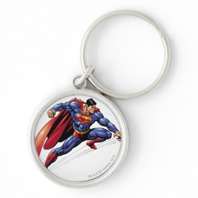 Superman 5 keychains