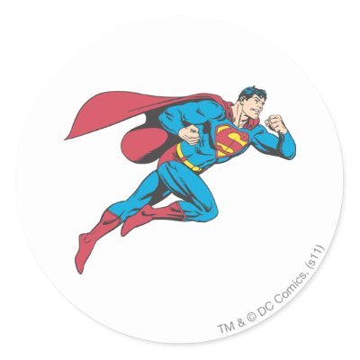 Superman 64 stickers