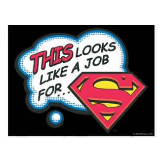 Superman 74 post card