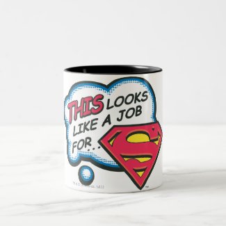 Superman 74 Two-Tone coffee mug