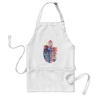 Superman 75 aprons