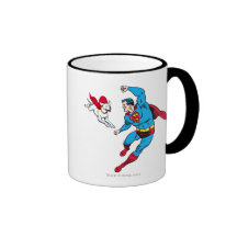 Superman and Krypto 2 Coffee Mugs