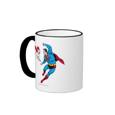 Superman and Krypto 2 mugs