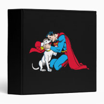 Superman and Krypto Binder