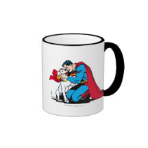 Superman and Krypto Mugs