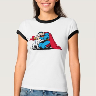 Superman and Krypto t-shirts
