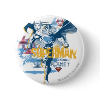 Superman Bio Design buttons