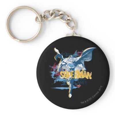 Superman Bio Design keychains