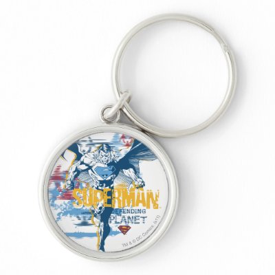 Superman Bio Design keychains