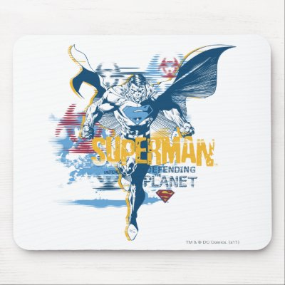 Superman Bio Design mousepads