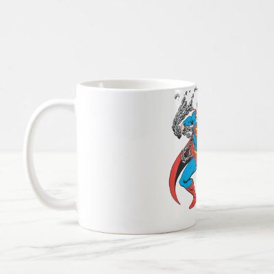 Superman Breaks Chains 2 mugs