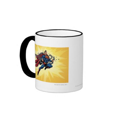 Superman breaks chains mugs