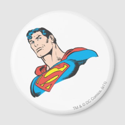 Superman Bust 3 magnets