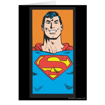 Superman Bust Frame cards