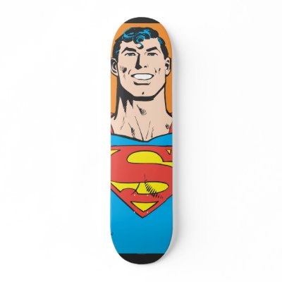 Superman Bust Frame skateboards