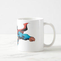 Superman cape flies mugs