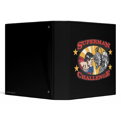 Superman Challenge 2 binders