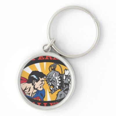 Superman Challenge 2 keychains