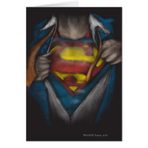 Superman Chest Sketch 2 Card
